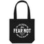 Chirstian-Canvas Tote Bag-Fear Not-Studio Salt & Light