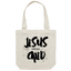 Chirstian-Canvas Tote Bag-Jesus Cried-Studio Salt & Light