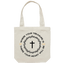 Chirstian-Canvas Tote Bag-Where Your Treasure Is-Studio Salt & Light