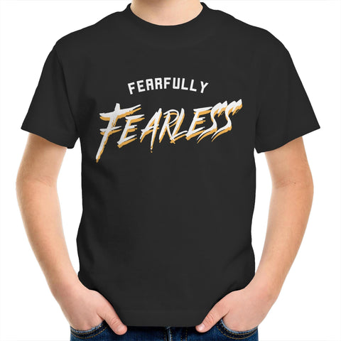 Chirstian-Kids T-Shirt-Fearfully Fearless-Studio Salt & Light