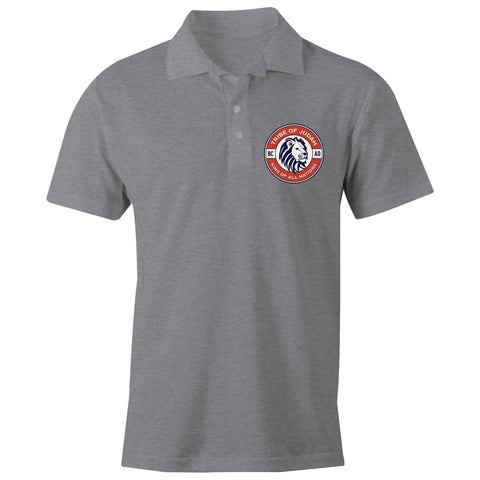 Chirstian-Men's Polo Shirt-Lion of The Tribe of Judah-Studio Salt & Light