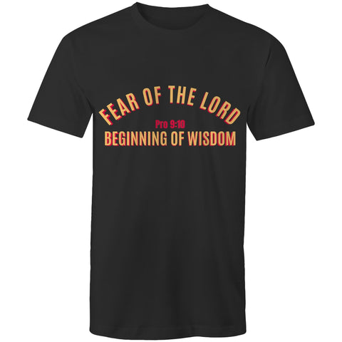 Chirstian-Men's T-Shirt-Beginning of Wisdom-Studio Salt & Light