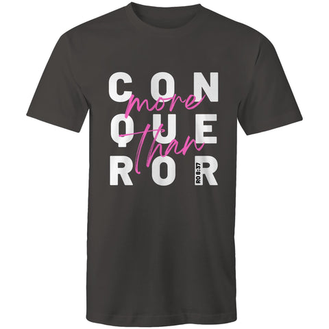 Chirstian-Men's T-Shirt-More Than Conquerors-Studio Salt & Light