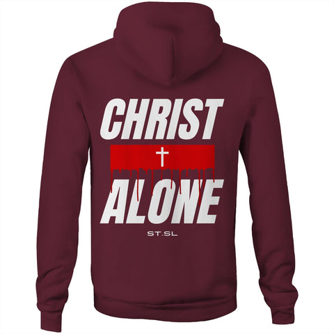 Chirstian-Unisex Hoodie-Christ Alone (Solus Christus)-Studio Salt & Light