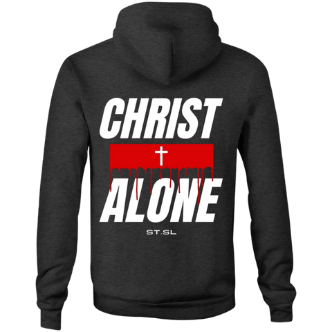 Chirstian-Unisex Hoodie-Christ Alone (Solus Christus)-Studio Salt & Light