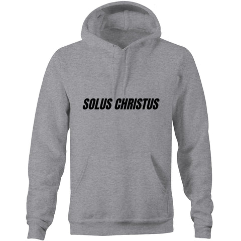 Chirstian-Unisex Hoodie-Christ Alone (Solus Christus)-Studio Salt & Light