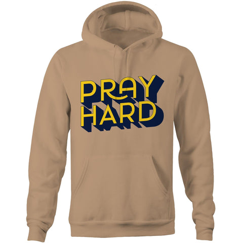 Chirstian-Unisex Hoodie-Pray Hard-Studio Salt & Light