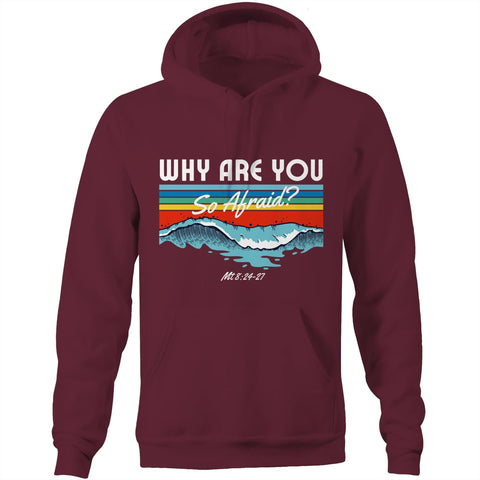 Chirstian-Unisex Hoodie-Why Are You So Afraid-Studio Salt & Light