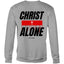 Chirstian-Unisex Sweatshirt-Christ Alone (Solus Christus)-Studio Salt & Light