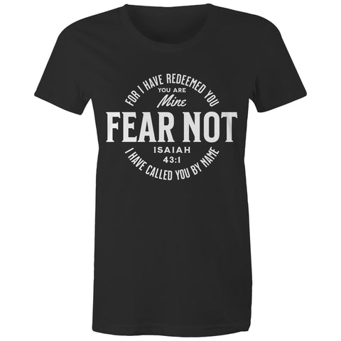 Chirstian-Women's T-Shirt-Fear Not-Studio Salt & Light