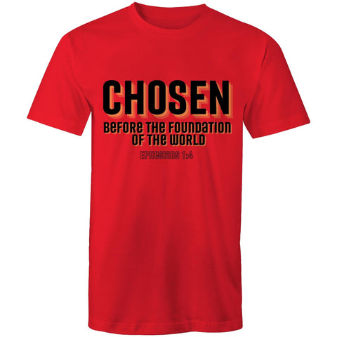 Chirstian-Men's T-Shirt-Chosen Before The Foundation of The World-Studio Salt & Light