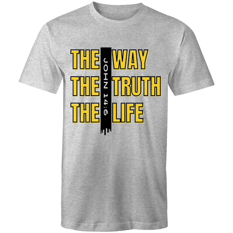 Chirstian-Men's T-Shirt-The Way The Truth The Life (V3)-Studio Salt & Light