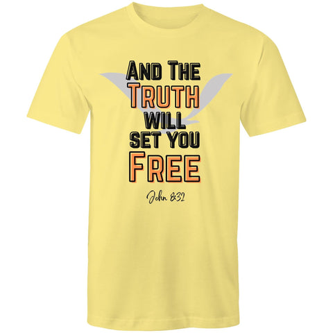 Chirstian-Men's T-Shirt-The Truth Will Set You Free-Studio Salt & Light