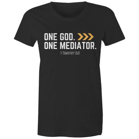 Chirstian-Women's T-Shirt-One God One Mediator-Studio Salt & Light