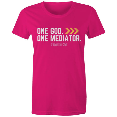 Chirstian-Women's T-Shirt-One God One Mediator-Studio Salt & Light