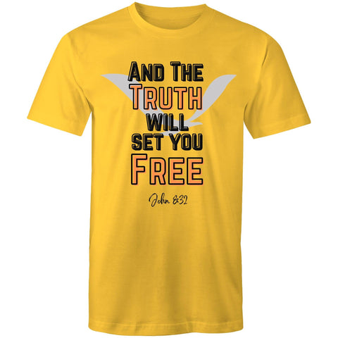 Chirstian-Men's T-Shirt-The Truth Will Set You Free-Studio Salt & Light