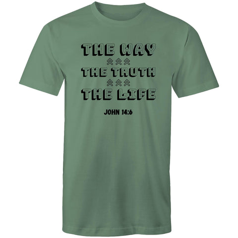 Chirstian-Men's T-Shirt-The Way The Truth The Life-Studio Salt & Light