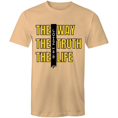 Chirstian-Men's T-Shirt-The Way The Truth The Life (V3)-Studio Salt & Light