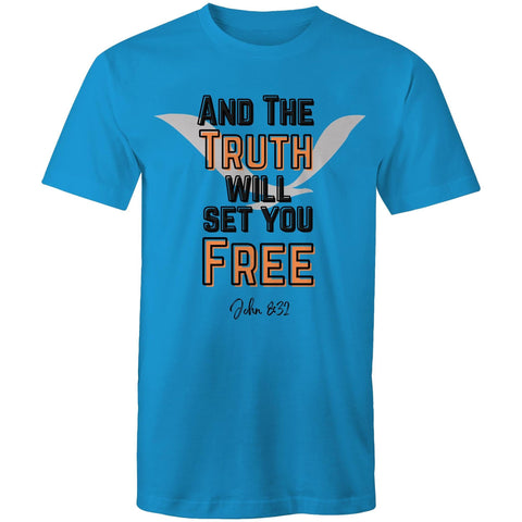 Chirstian-Men's T-Shirt-The Truth Will Set You Free-Studio Salt & Light