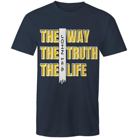 Chirstian-Men's T-Shirt-The Way The Truth The Life (V3)-Studio Salt & Light