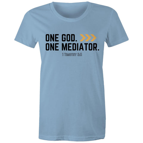 Chirstian-Women's T-Shirt-One God One Mediator-Studio Salt & Light