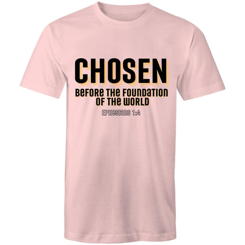 Chirstian-Men's T-Shirt-Chosen Before The Foundation of The World-Studio Salt & Light