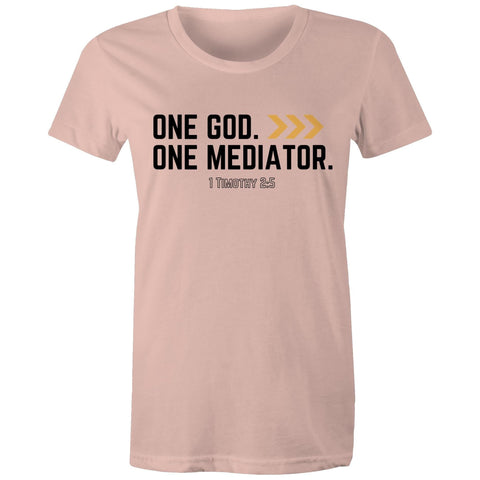 Chirstian-Women's T-Shirt-One God One Mediator-Studio Salt & Light