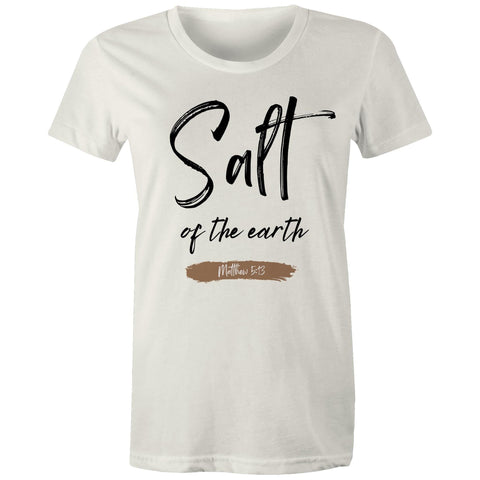 Chirstian-Women's T-Shirt-Salt of The Earth-Studio Salt & Light