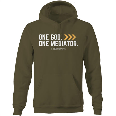 Chirstian-Unisex Hoodie-One God One Mediator-Studio Salt & Light