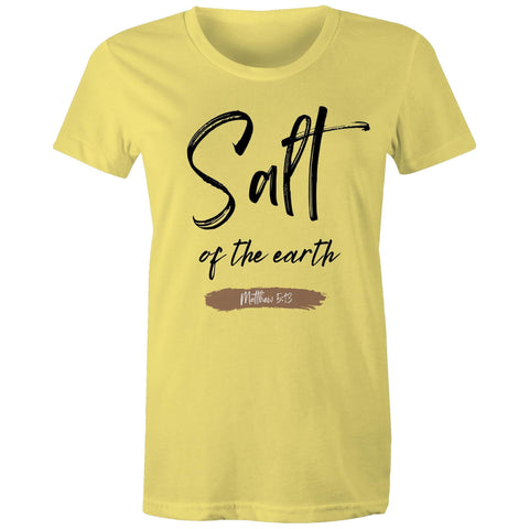 Chirstian-Women's T-Shirt-Salt of The Earth-Studio Salt & Light