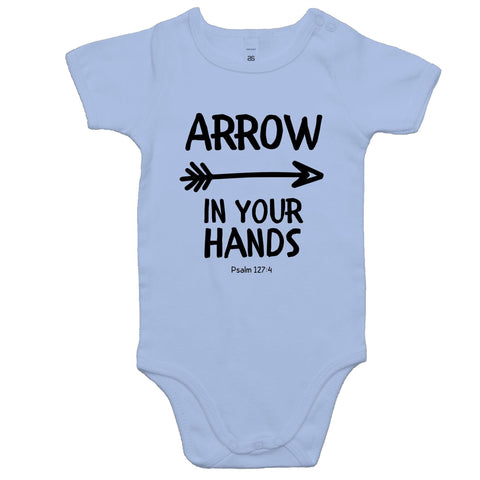 Chirstian-Infant Onesie-Arrow in Your Hands-Studio Salt & Light