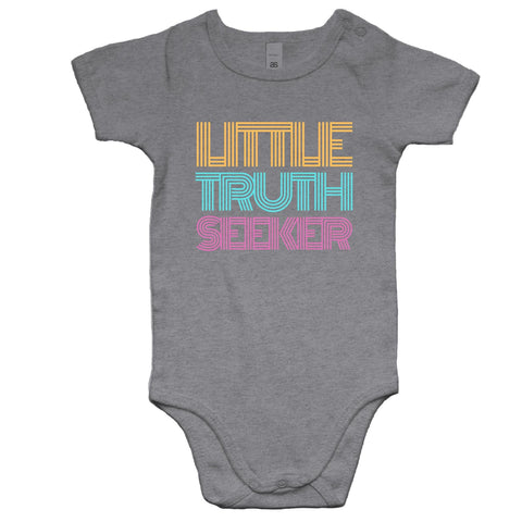 Chirstian-Infant Onesie-Little Truth Seeker-Studio Salt & Light