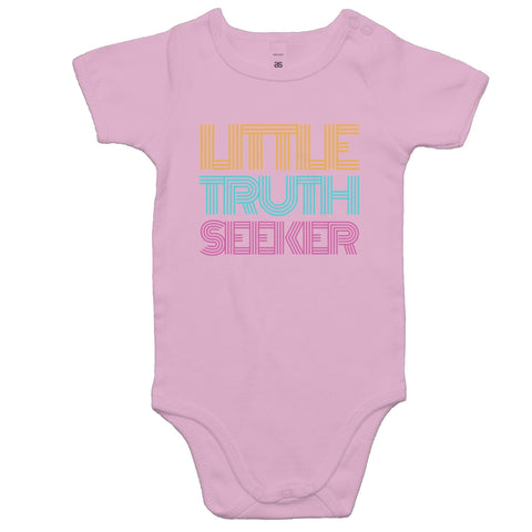 Chirstian-Infant Onesie-Little Truth Seeker-Studio Salt & Light