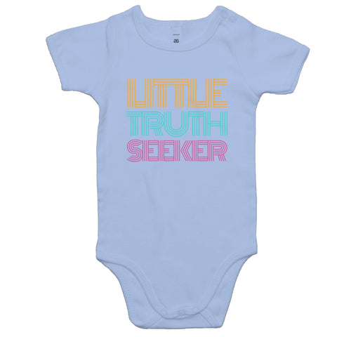 Chirstian-Infant Onesie-Little Truth Seeker-Studio Salt & Light