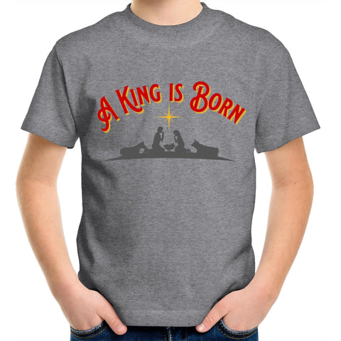 Chirstian-Kids T-Shirt-A King Is Born-Studio Salt & Light