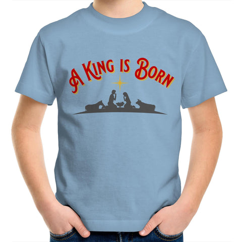 Chirstian-Kids T-Shirt-A King Is Born-Studio Salt & Light