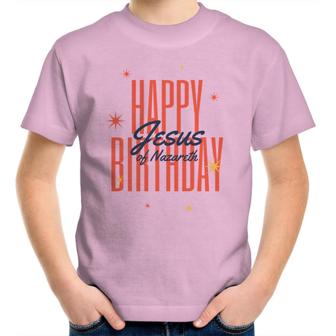 Chirstian-Kids T-Shirt-Happy Birthday Jesus-Studio Salt & Light