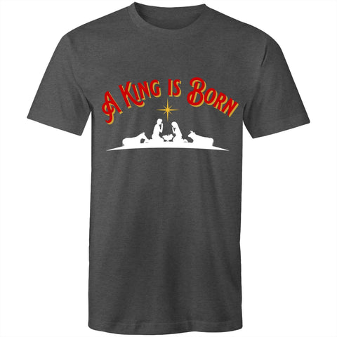 Chirstian-Men's T-Shirt-A King Is Born-Studio Salt & Light