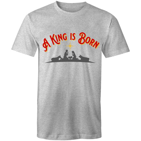 Chirstian-Men's T-Shirt-A King Is Born-Studio Salt & Light