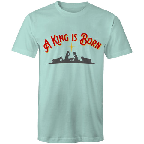 Chirstian-Men's T-Shirt-A King Is Born-Studio Salt & Light