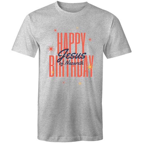 Chirstian-Men's T-Shirt-Happy Birthday Jesus-Studio Salt & Light