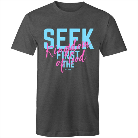 Chirstian-Men's T-Shirt-Seek First The Kingdom of God-Studio Salt & Light