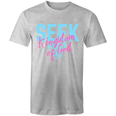 Chirstian-Men's T-Shirt-Seek First The Kingdom of God-Studio Salt & Light