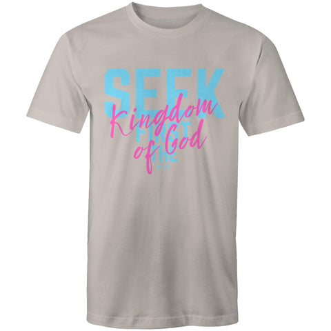 Chirstian-Men's T-Shirt-Seek First The Kingdom of God-Studio Salt & Light