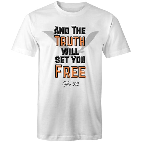 Chirstian-Men's T-Shirt-The Truth Will Set You Free-Studio Salt & Light