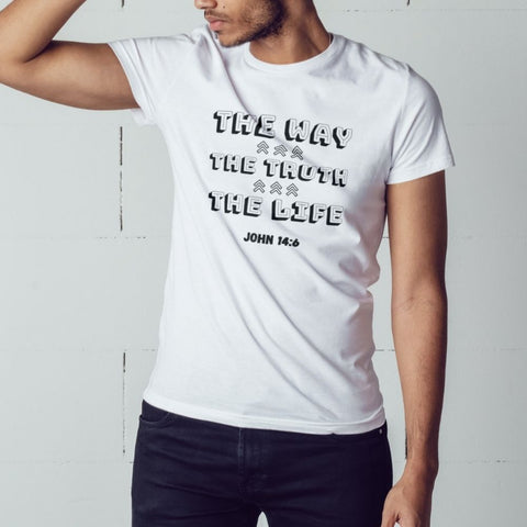 Chirstian-Men's T-Shirt-The Way The Truth The Life-Studio Salt & Light