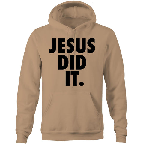 Chirstian-Unisex Hoodie-Jesus Did It (Nike Parody)-Studio Salt & Light