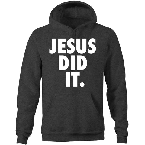 Chirstian-Unisex Hoodie-Jesus Did It (Nike Parody)-Studio Salt & Light