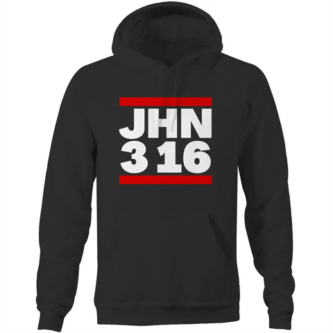 Chirstian-Unisex Hoodie-John 3:16 (DMC Parody)-Studio Salt & Light