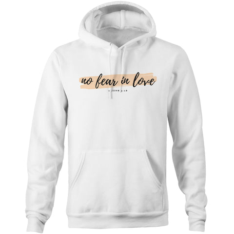 Chirstian-Unisex Hoodie-No Fear in Love-Studio Salt & Light